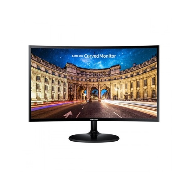 23,5"(16:9) C24F390FHU LED VA Ívelt monitor (1920x1080 FullHD, 250cd/m2, 4ms, Mega DCR, HDMI, Dsub, fekete) B2C