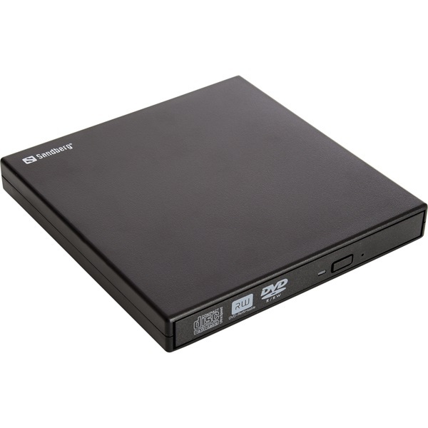 ODD Külső - USB Mini DVD Burner (Fekete; USB tápellátás)