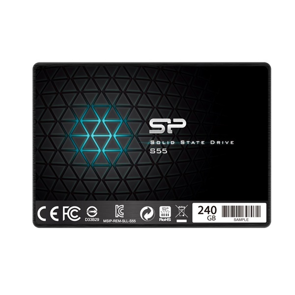 S55 240GB 2,5" (TLC) SSD (r:550 MB/s; w:450 MB/s)