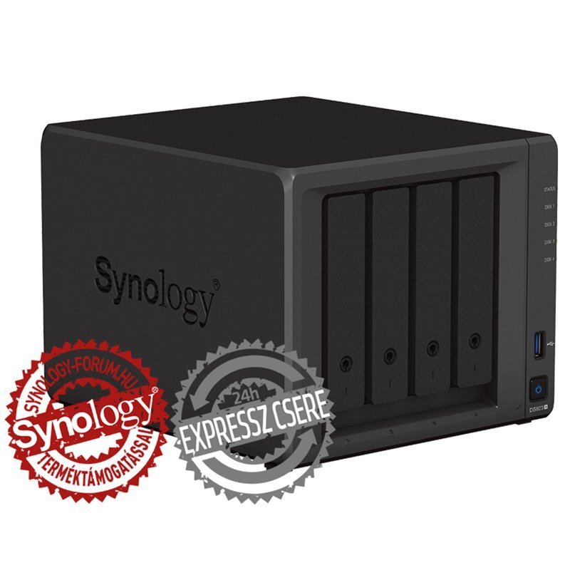 Synology NAS DS923+ (8GB) (4xHDD + 2xM.2 SSD)
