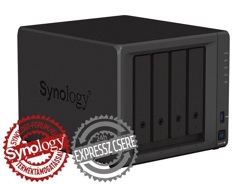 Synology NAS DS923+ (16GB) (4xHDD + 2xM.2 SSD)