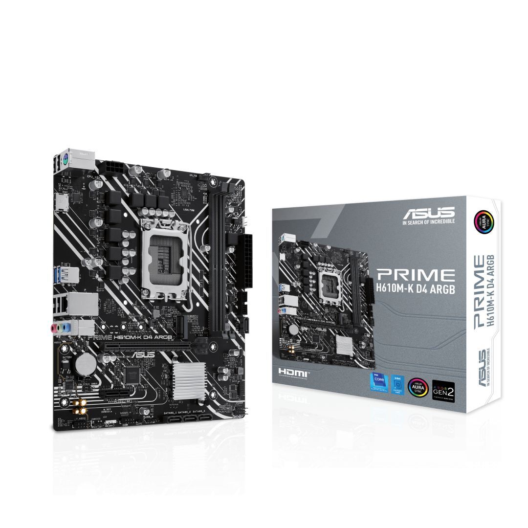 Asus PRIME H610M-K D4 ARGB Asus PRIME H610M-K D4 ARGB